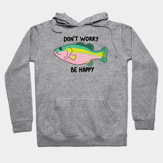 Happy Fish Hoodie by crankycranium